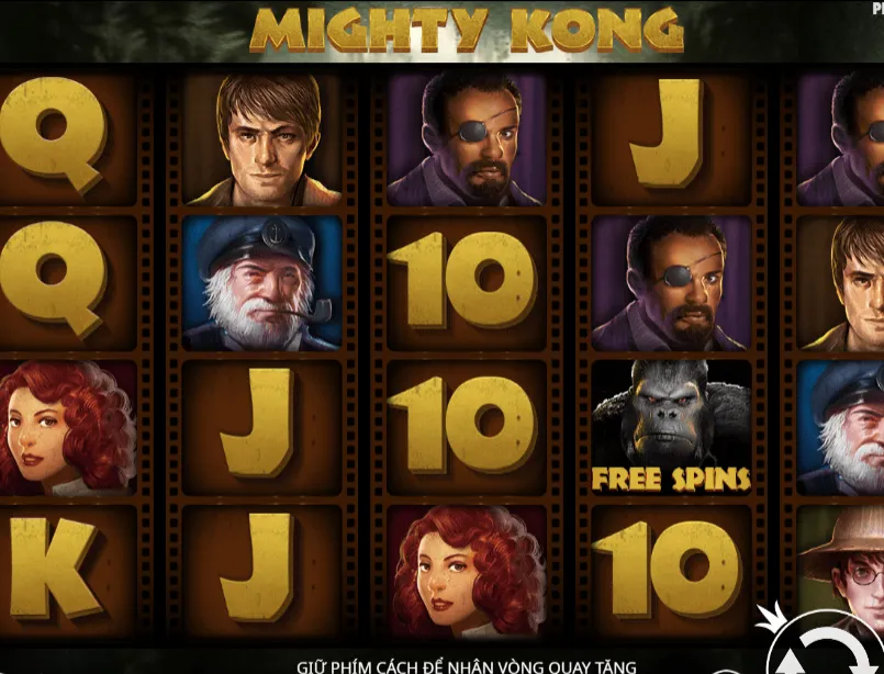 Các tính năng siêu hiện đại của slot game Mighty Kong SH Bet